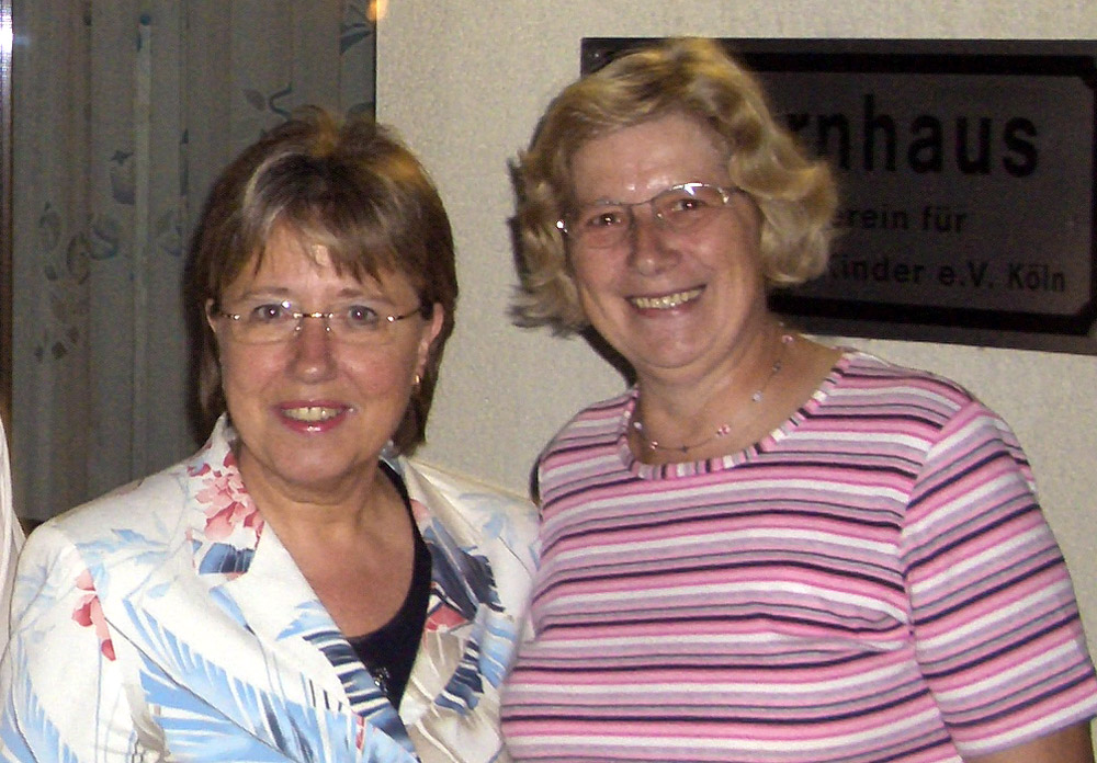 Bild: Frau Merhar und Frau Müller
