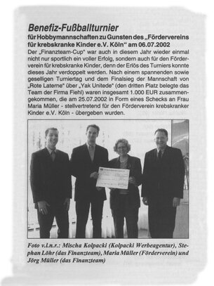 Anzeige Mitteilungsblatt